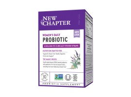 New Chapter Women’s Daily Probiotic, 30 vege caps